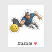 Extreme Pickleball Waterdichte Vinyl Sticker (Vel)