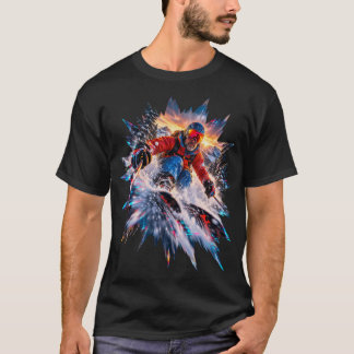 Extreme Poederskiën Bergavontuur T-shirt
