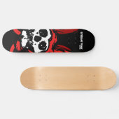 Extreme Punk konijnenschedelkarton Persoonlijk Skateboard (Horizontaal)