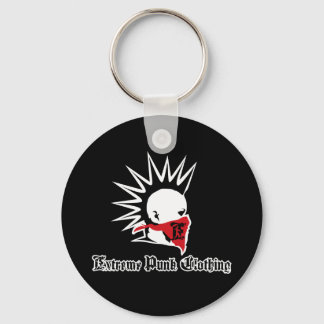 Extreme Punk Logo Button Sleutelhanger