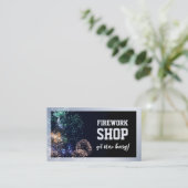 Extreme Pyrotechniek - Vuurwerkspecialist Kaart Visitekaartje (Staand voorkant)