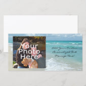 Extreme relaxatie Beach Uitzicht White Sand (Voorkant / Achterkant)