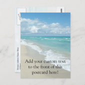 Extreme relaxatie Beach Uitzicht White Sand Briefkaart (Voorkant / Achterkant)