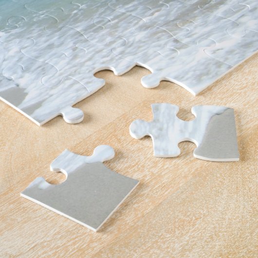 Extreme relaxatie Beach Uitzicht White Sand Legpuzzel (Zijkant)