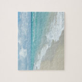 Extreme relaxatie Beach Uitzicht White Sand Legpuzzel (Verticaal)