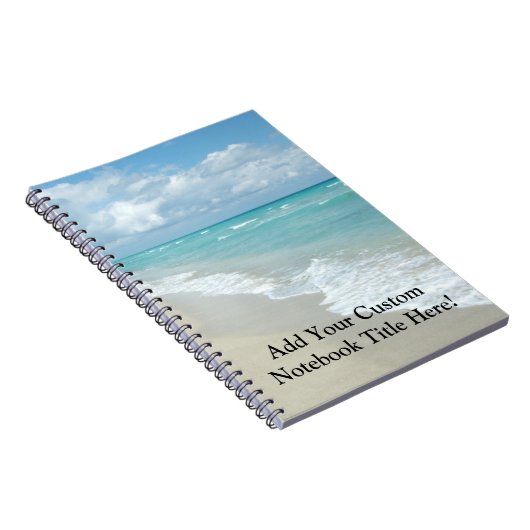 Extreme relaxatie Beach Uitzicht White Sand Notitieboek (Rechterzijde)