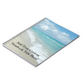 Extreme relaxatie Beach Uitzicht White Sand Notitieboek (Linkerzijde)