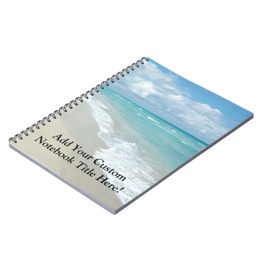 Extreme relaxatie Beach Uitzicht White Sand Notitieboek (Linkerzijde)