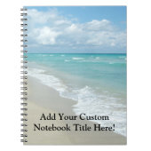 Extreme relaxatie Beach Uitzicht White Sand Notitieboek (Voorkant)