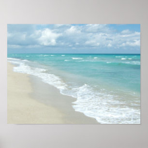 Extreme relaxatie Beach Uitzicht White Sand Poster
