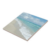 Extreme relaxatie Beach Uitzicht White Sand Tegeltje (Zijkant)