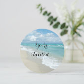 Extreme relaxatie-strand Uitzicht Kaart (Staand voorkant)