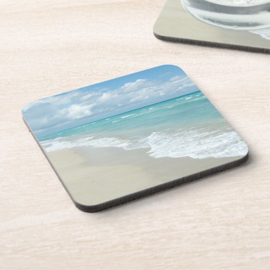 Extreme relaxatie-strand Uitzicht Onderzetter (Linkerzijde)