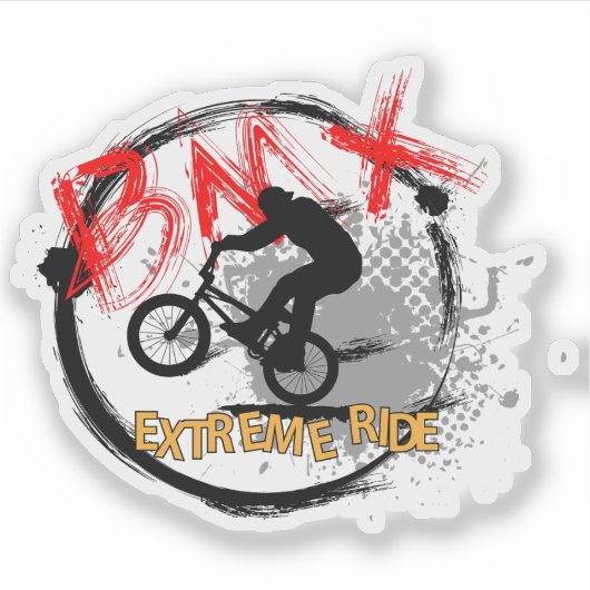 Extreme Ride Sticker (Voorkant)