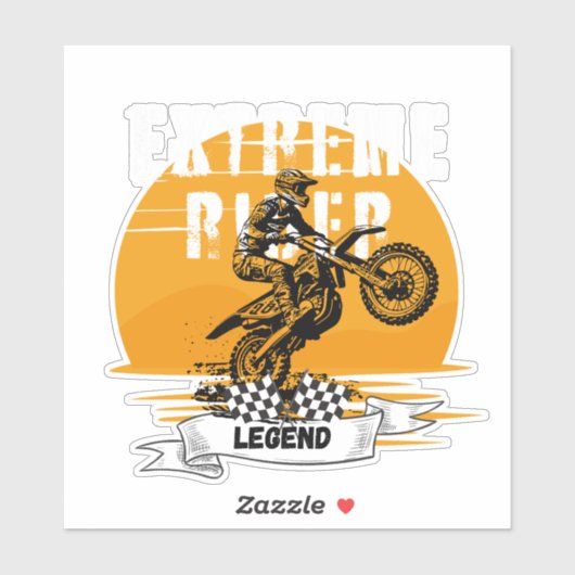 Extreme rider legende sticker (Vel)