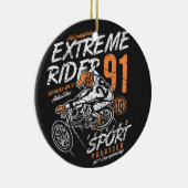 Extreme Rider Pro Rider BMX Keramisch Ornament (Rechts)