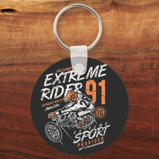 Extreme Rider Pro Rider BMX Sleutelhanger (Voorkant)