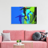 Extreme Riding - Snowboarders Canvas Afdruk (Insitu (Woonkamer))