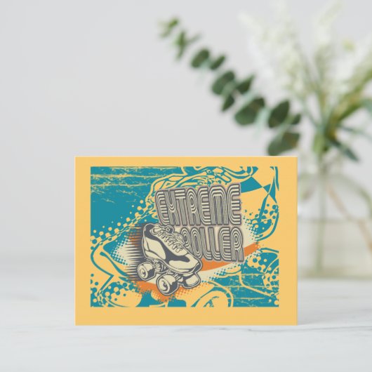 Extreme Roller Tshirts en Gifts Briefkaart (Staand voorkant)