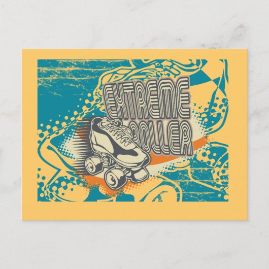 Extreme Roller Tshirts en Gifts Briefkaart (Voorkant)