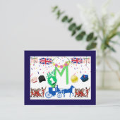 extreme schattigheid feestdagenkaart (Staand voorkant)