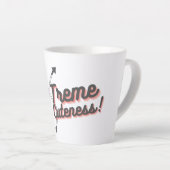 Extreme Schattigheid Latte Mok (Rechterhoek)