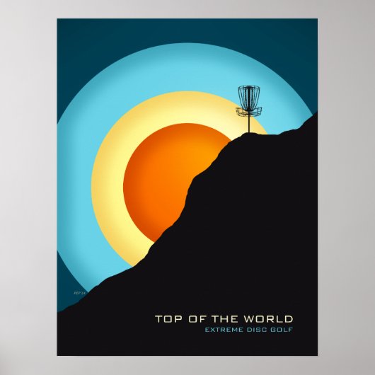 Extreme-schijfgolf Poster (Voorkant)