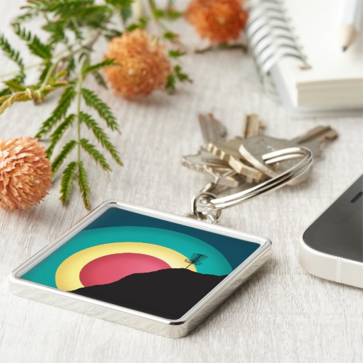 Extreme-schijfgolf Sleutelhanger (Zijkant)