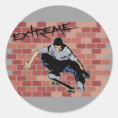 Extreme Skateboarden stickers (Voorkant)