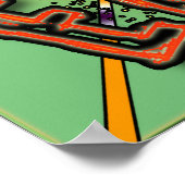 EXTREME SKATEBOARING POSTER (Hoek)