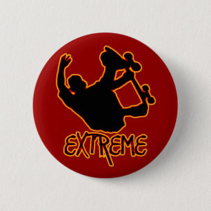 EXTREME SKATEBOARING RONDE BUTTON 5,7 CM