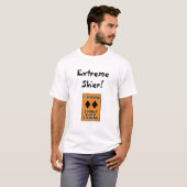 Extreme Skier! T-shirt (Voorkant volledig)