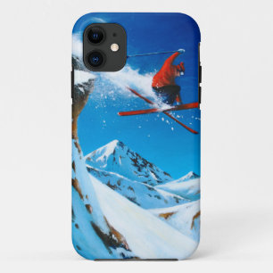 Extreme Skiing iPhone 11 Hoesje