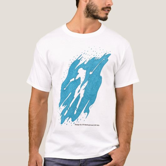 Extreme Skiing T-Shirt (Voorkant)