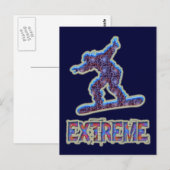 EXTREME SNOWBOARDING BRIEFKAART (Voorkant / Achterkant)