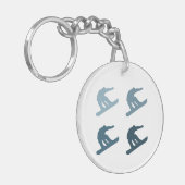 Extreme Snowboarding Sleutelhanger (Voorkant Links)