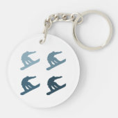 Extreme Snowboarding Sleutelhanger (Achterkant)