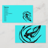 extreme_sport_003 HET OVERLEVEN DUDE TATTOO TRIBAL Visitekaartje (Voorkant / Achterkant)