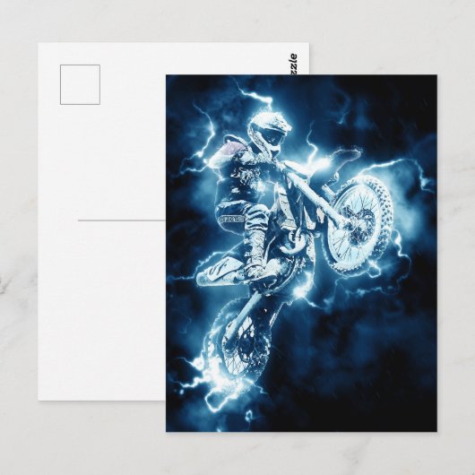 Extreme sport briefkaart (Voorkant / Achterkant)