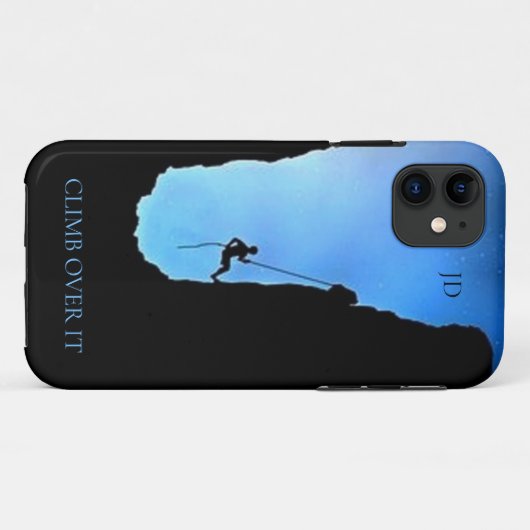 Extreme Sport, Monogram, Bergbeker Case-Mate iPhone Case (Achterkant (horizontaal))