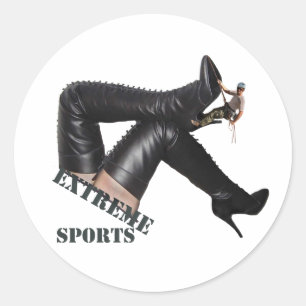 Extreme Sporten - LAARS die Stickers beklimmen