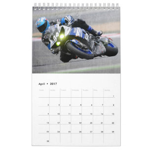 Extreme sporten, skateboard, MotoX, Bike Calendar Kalender