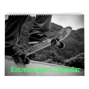 Extreme sporten, Skateboard, MotoX, Fietskalender Kalender