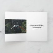 Extreme Sports Birthday Greeting Kaart (Binnen)