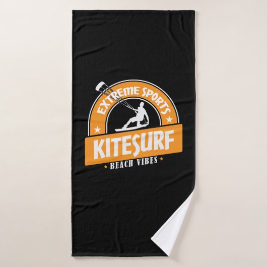 Extreme Sports Kitesurf Beach Vibes Badhanddoek (Badhanddoek)
