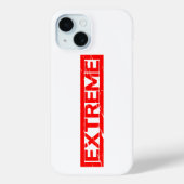 Extreme Stamp Case-Mate iPhone Case (Achterkant)