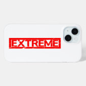 Extreme Stamp Case-Mate iPhone Case (Achterkant (horizontaal))