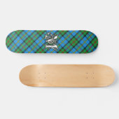 Extreme Tartan Clan MacLeod van Harris Monogram Persoonlijk Skateboard (Horizontaal)