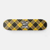 Extreme Tartan Clan MacLeod van Lewis Monogram Persoonlijk Skateboard (Horizontaal)