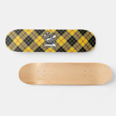 Extreme Tartan Clan MacLeod van Lewis Monogram Persoonlijk Skateboard (Horizontaal)